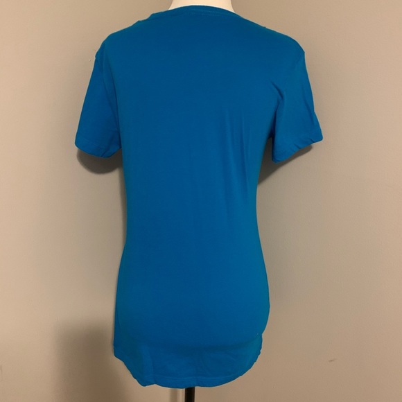 FEED ME 👊🏻 FIGHT ME Blue T-shirt - Picture 5 of 5